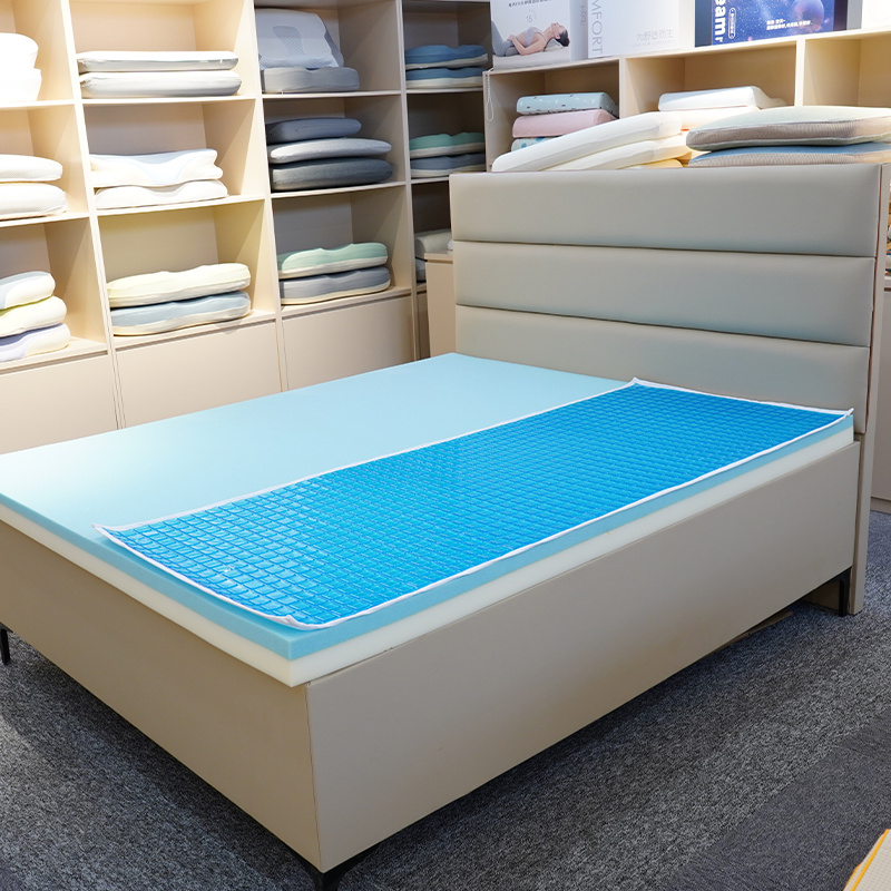 Hjem Soft Ice Gel Memory Foam Kjølemadrass