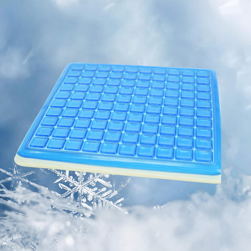 Firkantet PVC Memory Foam Slow Rebound Kul og komfortabel gelpute